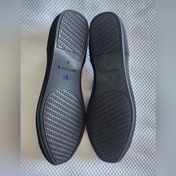Rothy's Women's Black and Blue Flats - Picture 5 of 10